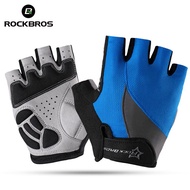 RockBros Cycling Non-Slip Breathable Bike Bicycle Gloves Men Women Summer Bicycle Short Gloves Cycle