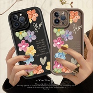 Phone Casing For OPPO F5 Youth F7 F9 F11 Pro F17 Pro F19 Pro F21 Pro Colorful Love Flower Shockproof