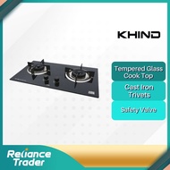 Khind Build-In Glass Hob 2 Burner Hobs HB902G