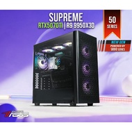 INVADER SUPREME S14 | RTX 5070Ti | Ryzen 9 9950X3D GAMING DESKTOP