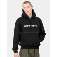 【100% authentic】Carhartt hooded sweatshirt classic embroidered logo unisex long sleeve couple cotton