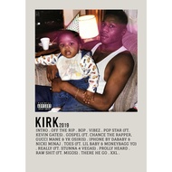 【READY STOCK】Poster Cover Album KIRK by DaBaby for Room/Barber/Gift/Gym