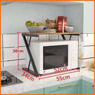 SG Local Seller Type Z Kitchen Microwave Oven Rack Storage Shelf Organizer L55cm x W34cm x H40cm