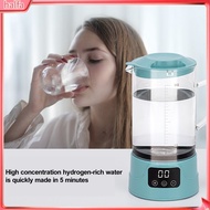 {halfa}  Water Cup Water Bottle 1500ml Hydrogen Water Kettle High Capacity Hydrogen Water Generator for Home Travel Efficient Portable