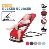 Baby Balance Rocking Bouncer [1st-Gen] Safety Seat Bouncing Chair Breathable Soft Cotton / Buaian Ba