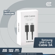 Samsung Super Fast Charging 3A Data Cable || 5A Support Adapter Adapter 25W 45W 65W USB C To C Origi