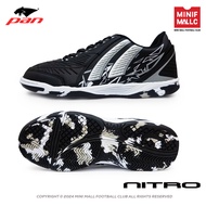 รองเท้าฟุตซอล PAN รุ่น NITRO รองเท้าฟุตบอลหนังสังเคราะห์ ทนทาน เหมาะสำหรับสายสปีด PAN X MINI MALL