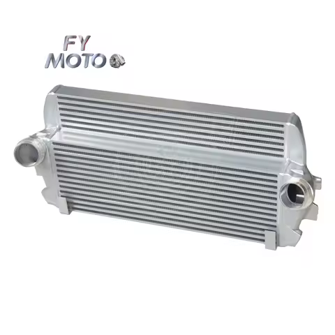 Silver Front Mount Intercooler For BMW 535i 640i 740i X Drive F07 F10 F11 F18 2009-2016 F02 F01 N55 