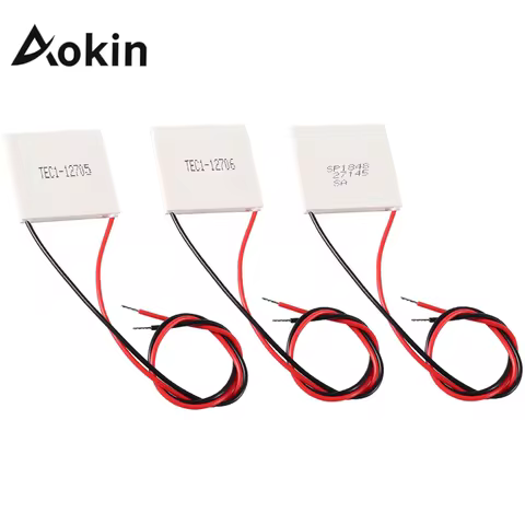 Aokin TEC1-12705/TEC1-12706/SP1848-27145 Thermoelectric Cooler Peltier 40*40MM 12V New of semiconduc