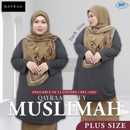 𝐐𝐀𝐘𝐑𝐀𝐀 Jersey Muslimah 𝐏𝐋𝐔𝐒 𝐒𝐈𝐙𝐄 8XL-10XL (𝐏𝟐)