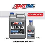 AMSOIL 100% Synthetic Heavy-Duty Diesel Oil 15W-40 ดีเซลสังเคราะห์แท้ 100%