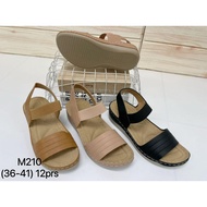 🔥ReadyStock🔥[SIZE 36-41] Flat Wedges Sandal
