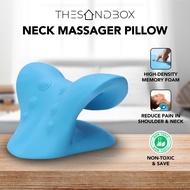 Neck Massager Pillow [ C Shape V Shape Stretcher Cervical Traction ]