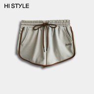 HI STYLE - Women Short Jogger  - Khaki - FVG510443 / Seluar Pendek Jogger Perempuan - Khaki