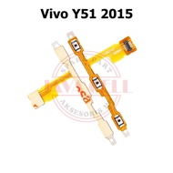 Flexible On Off + Volume Vivo Y51 2015 Y51A/ Original Y51L/