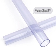 5/ Transparent Clear Pump 8 inch 10 to 50 cm - Complete Keni Connection for Aquarium Accessories