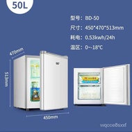 MHSASTFull Frozen Side Door Upright Refrigerators Household Drawer Mini Fridge Commercial Freezer Mini Breast Milk Cab