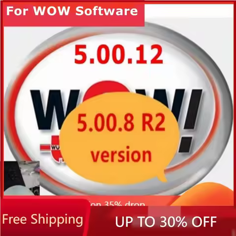 2026 Hot Sale W-ur-th WOW 5.00.8 WOW V5.00.12 R2 Software Multi-languages with Keygen For Tcs Multi-