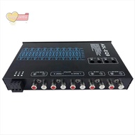 Auto Square 9 Band Graphic Equalizer Full Series Car Amplifier Equalizer+Adjustable Filter