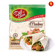 Deli Sun Tortilla Wrap ขนาด 9 นิ้ว แป้งตอร์ติญ่า ห่ออาหาร แป้งบาง เหนียวนุ่ม ใช้งานง่าย แป้งตอร์ติญ่