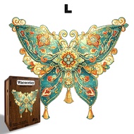120 Pieces Wooden Irregular Alien Shaped Intelligence Puzzle/Adult High Difficulty Irregular Alien S
