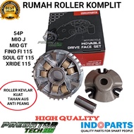 Home ROLLER SET ASSY Complete INDOPART YAMAHA 54P MIO J GT FINO FI 115 SOUL GT115 XRIDE 115 HIGH QUALITY