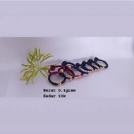 10k/45% 450k Real Gold Ring/0.1gram Gold Rope Ring / //mini Gold /