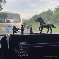 Swordsman Ancient Person Top Decorations Car Display Knight Rivers Lake Center Console Hanjiang Lone