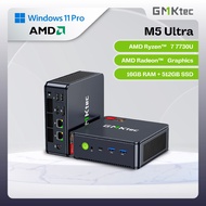 GMKtec M5 ULTRA Mini PC AMD Ryzen 7 7730U + Radeon Graphics 16GB DDR4 RAM + 512GB SSD Windows 11 Pro