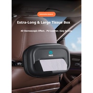 Car 3D stereoscopic Extra-Long & Large tissue box For NIO ET5 ES6 EC6 ES8 EC7 ET9 ET7 ES7 EVE EP9