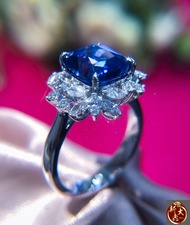 Premium High-end Blue Sapphire Ring