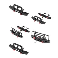 for TRX4M Metal Bumper with Tow Hook for TRX4M 1/18 RC Crawler Car Upgrade Parts Accessories