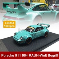 ❇✽❖Porsche 964 RWB limited edition models PGM 1:6 4 alloy fully open wide-body car model