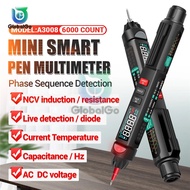 A3008 Digital Multimeter Test Pen Auto Intelligent Sensor 6000 Counts electrical AC/DC NonContact Vo