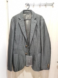 Giorgio Armani Men Grey Blazer / Causal Jacket Slim fit medium✅️ size 48R (Made in Italy🇮🇹 ), ➡️注意-中