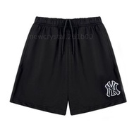 MLB 紐約洋基隊NY刺繡寬鬆直筒短褲 (Shorts)