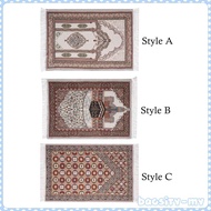 [BaosityMY] Prayer Rug Thick Tassel Decor Ramadan Gifts 70x108cm/27.6"x42.5" Traditional