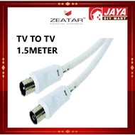 ZEATAR TV TO TV CABLE 1.5M-RTT-15 JAYA DIY MART