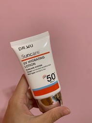 DR.WU 全日保濕防曬乳/全日保濕防(水感款) SPF50+ PA+++35ml/極效全能防曬