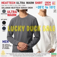 UNIQLO Ultra Warm Inner Shirt Heattech Crew Neck Ultra Warm Thermal Round Collar Undershirt