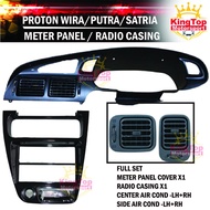 Proton Wira/Satria Dashboard Meter Cluster Meter Panel with aircond vent - Black