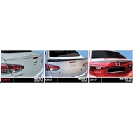 Mazda 2 3 sedan rear boot trunk ducktail spoiler lip 2008 2009 2010 2011 2012 2013 2014 2015 2016 20