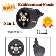 1Psc WORX 5-in-1 Multifunctional Nozzle for WG629E/630/644 Hydroshot Cleaning Tools