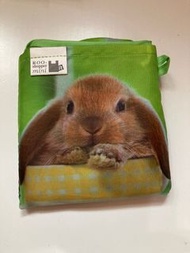 全新 roo shopper mini size 可愛小兔子 啡兔仔 環保 購物袋 可摺疊收納 方便攜帶 絕版珍藏