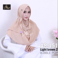 Hijab AR RAFI AR 151 Light Brown