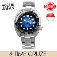 [Time Cruze] Seiko Prospex SRPE39J1 Japan Made King Turtle Manta Ray Stainless Steel Men Watch SRPE39 SRPE39J