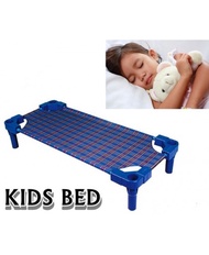 150CM Long Kids Stackable Bed Kindergarten Folding Bed Kids Bed Foldable Kids Bed Katil Budak Panjan