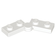Lego 2429c01 Hinge Plate 1 x 4 Swivel (2429 / 2430) white