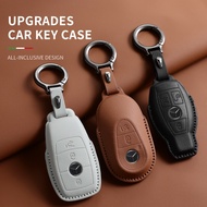 Mercedes Benz Key Cover Case Car Leather Fob Keychain W176 W177 V177 W205 W117 W118 W213 W206 W223 S