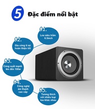 Loa Siêu Trầm Tích Hợp Amply Điện Subwoofer Công Suất Lớn 100W SU-650D
